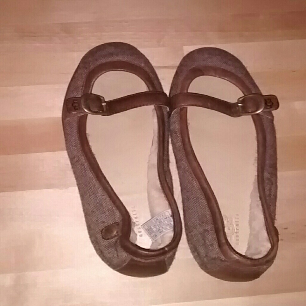 UGG canvas flats